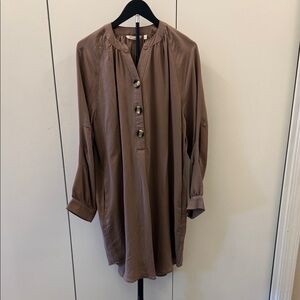 Soft Surroundings Brown Dress